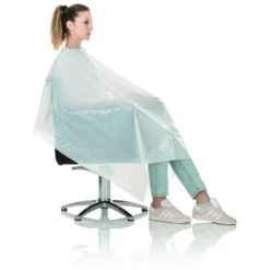 20 Peignoirs / Capes Coiffure Extra Larges Jetables 110*130cm