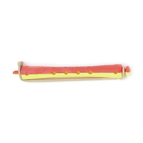 Bigoudis Permanente Jaune/rouge Longs 8,5mm Sibel 1 Bigoudis Permanente Jaune/rouge Longs 8,5mm Sibel