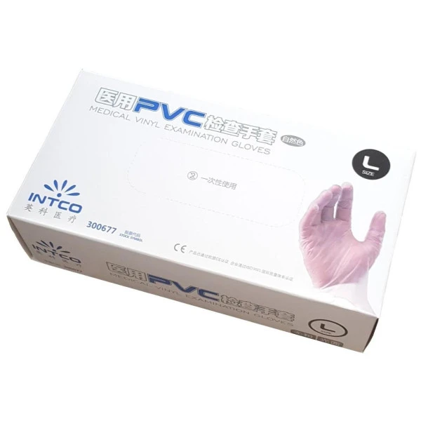 Boite De 100 Gants Vinyles Taille L 1 Boite De 100 Gants Vinyles Taille L