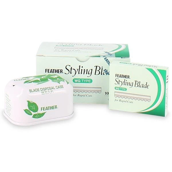 Sibel Boîte De 5 Paquets De 10 Lames Feather WG Type 1 Sibel Boîte De 5 Paquets De 10 Lames Feather WG Type