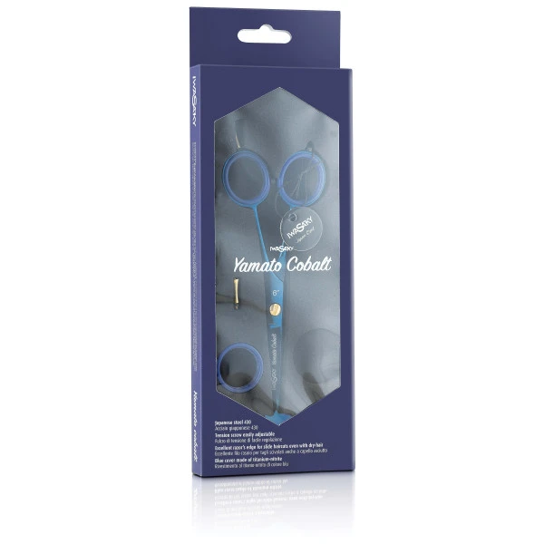 Ciseaux De Coupe Cobalt Iwasaki Yamato 5" 2 Ciseaux De Coupe Cobalt Iwasaki Yamato 5" – Image 2