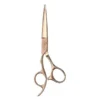 Sibel Ciseaux Droits 5,5" Gaucher Cisoria Or Rose