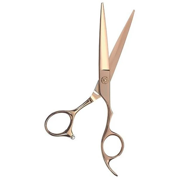 Sibel Ciseaux Droits 6" Cisoria Or Rose 2 Sibel Ciseaux Droits 6" Cisoria Or Rose – Image 2