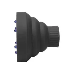 Diffuseur Sèche-cheveux Rétractable Universel Noir Sibel 7 Diffuseur Sèche-cheveux Rétractable Universel Noir Sibel -Pro Salon Soldes diffuseur seche cheveux retractable universel noir sibel 3