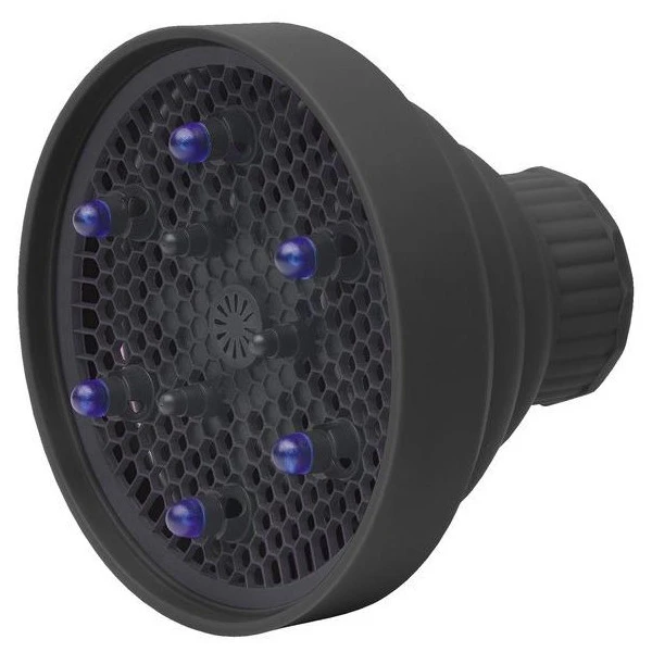 Diffuseur Sèche-cheveux Rétractable Universel Noir Sibel 1 Diffuseur Sèche-cheveux Rétractable Universel Noir Sibel