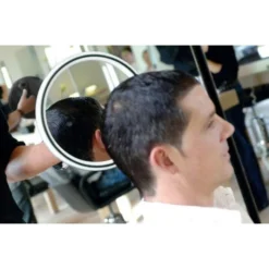 Sibel Miroir Magic Rond Blanc -Pro Salon Soldes miroir magic rond blanc 3