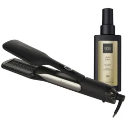 Pack Lisseur Ghd Séchant Duet Style Noir & Huile Lissante Sleek Talker