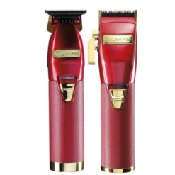 Pack Tondeuse De Coupe RedFx + Tondeuse De Précision SkeletonFx Rouge 4artists BaByliss Pro