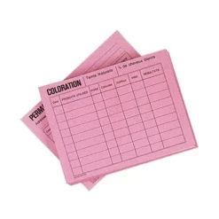 Sibel Paquet De 50 Fiches Techniques Rose