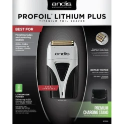 Rasoir Cheveux électrique TS-2 Profoil Lithium Plus ANDIS 11 Rasoir Cheveux électrique TS-2 Profoil Lithium Plus ANDIS -Pro Salon Soldes rasoir cheveux electrique ts 2 profoil lithium plus andis 1 5