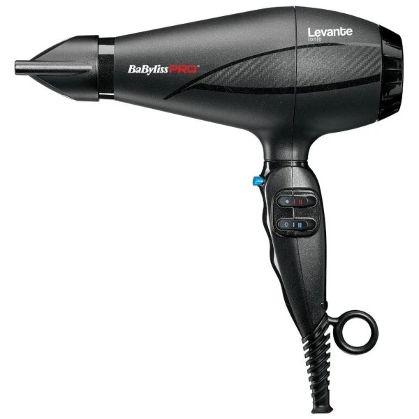 Sèche-cheveux BaByliss Pro Levante Ionic 2100W Noir 1 Sèche-cheveux BaByliss Pro Levante Ionic 2100W Noir