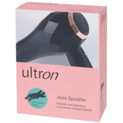 Sèche-cheveux De Voyage Facette + Pinces Ultron -Pro Salon Soldes seche cheveux de voyage facette pinces ultron 2