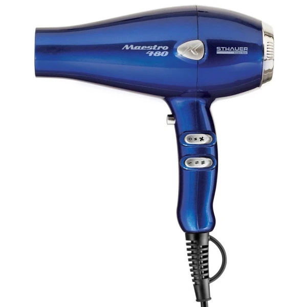 Sèche-cheveux Maestro 480 Bleu Sthauer 1 Sèche-cheveux Maestro 480 Bleu Sthauer