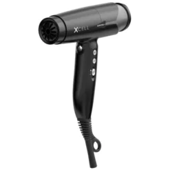 Sèche-cheveux XCELL Noir Gammapiù -Pro Salon Soldes seche cheveux xcell noir gammapiu 1 4