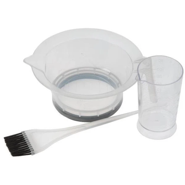 Sibel Set Coloration Bol + Pinceau + Doseur Transparent 1 Sibel Set Coloration Bol + Pinceau + Doseur Transparent